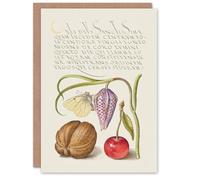 Artery8 Model Book of Calligraphy Art Card Snakeshead Walnut and Cherry