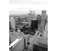 Artery8 Montreal Canada City Buildings Photo Large XL Wall Art Canvas Print