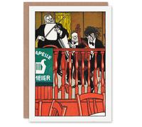 Artery8 Moriz Jung Art Card Salon Orchestra Meier Musicians Caricature