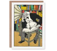 Artery8 Moriz Jung Art Card The Dialectician Colourful Painting