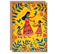 Artery8 Mother's Day Greeting Card Nature Animals Indian Hindu For Mum