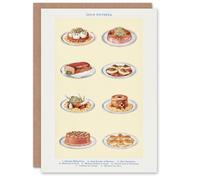 Artery8 Mrs Beeton Household Management Art Card Cold Entree Dishes