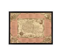 Artery8 Murals Of East Los Angeles Framed Canvas Wall Art Print | Size: W24" x H32" Artery8 Multicolor W24" x H32"