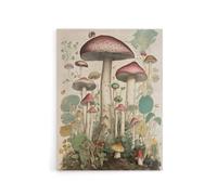 Artery8 Mushroom Fungi Botanical Kitchen Decor Canvas Wall Art Print | Size: W24" x H32" Artery8 Multicolor W24" x H32"