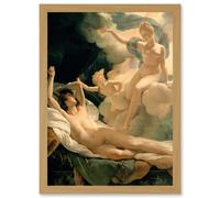 Artery8 Mythology Gr uerin Morpheus Iris A4 Artwork Framed Wall Art Print