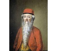 Artery8 Naive General Portrait Jean-Etienne Liotard Age 54 Art Print Canvas Premium Wall Decor Poster Mural