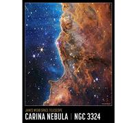 Artery8 NASA James Webb Space Telescope Carina Nebula NGC3324 Cosmic Cliffs Poster Unframed Wall Art Print Poster Home Decor Premium