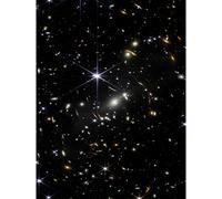 Artery8 NASA James Webb Space Telescope Deep Field Image Stars Thousands Galaxies Photo Large Wall Art Poster Print Thick Paper 18X24 Inch