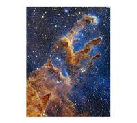 Artery8 NASA James Webb Space Telescope Pillars of Creation Eagle Nebula Unframed Wall Art Print Poster Home Decor Premium