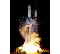 Artery8 NASA Kepler Telescope Delta Rocket Launch Premium Wall Art Canvas Print 18X24 Inch