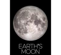 Artery8 NASA Our Solar System Earth's Moon Lunar Orbiter Image Unframed Wall Art Print Poster Home Decor Premium