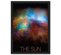 Artery8 Nasa Our Solar System The Sun X Rays Image Wall Art Print - A4 Size