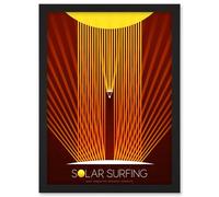 Artery8 NASA Solar Surfing Innovative Advanced Concepts Living Room Artwork Framed A3 Wall Art Print