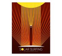 Artery8 NASA Solar Surfing Innovative Advanced Concepts Living Room Extra Large XL Wall Art Poster Print