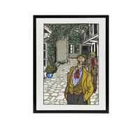 Artery8 Naturally Gifted Singer Musician Moriz Jung Framed Canvas Wall Art | Size: W12" x H16" Artery8 Multicolor W12" x H16"