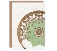 Artery8 Noritake Factory Art Card Vintage Japanese Design For Plate in Green Artery8 Green