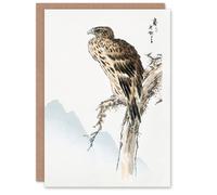 Artery8 Numata Kashu Art Card Black Eared Kite Bird Japanese