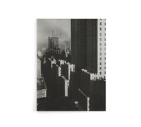 Artery8 NY City View from the Shelton Stieglitz Canvas Wall Art Print in Grey | Size: W12" x H16" Artery8 Grey W12" x H16"