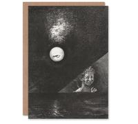 Artery8 Odilon Redon Art Card Angel of Certitude and Questioning Eye