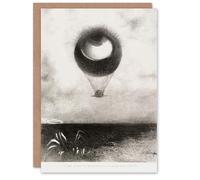 Artery8 Odilon Redon Art Card The Eye Like a Strange Balloon