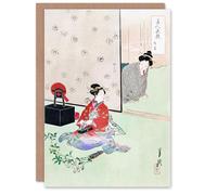 Artery8 Ogata Gekko Japanese Art Card Wrapping A Gift Beauties and Flowers Series