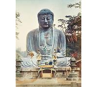 Artery8 Ogawa Bronze Buddha Daibutsu Kamakura Japan 1897 Photo Extra Large XL Wall Art Poster Print