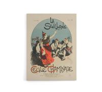 Artery8 Overture Cover for Woman from Seville Steinlen Canvas Wall Art | Size: W12" x H16" Artery8 Multicolor W12" x H16"