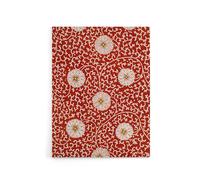 Artery8 Owen Jones Floral Filigree Pattern in Red Canvas Wall Art Print | Size: W18" x H24" Artery8 Red W18" x H24"