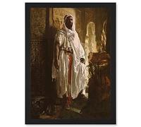 Painting Charlemont The Moorish Chief Artwork Framed Wall Art Print A4 Artery8 Black One Size