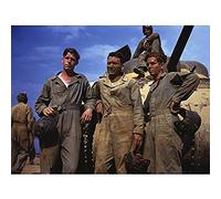 Artery8 Palmer War WWII 1942 M4 Sherman Tank Crew Art Print Canvas Premium Wall Decor Poster Mural