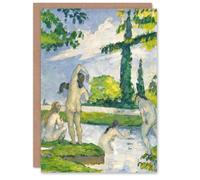 Artery8 Paul Cezanne Art Card Bathers in River Oil Painting