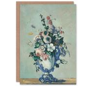 Artery8 Paul Cezanne Art Card Flowers in a Rococo Vase Still Life