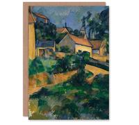 Artery8 Paul Cezanne Art Card Turning Road at Montgeroult