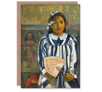 Artery8 Paul Gauguin Art Card The Ancestors of Tehamana Oil Painting