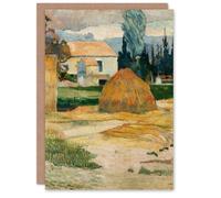 Artery8 Paul Gauguin Personalised Art Card Landscape Near Arles Oil Painting