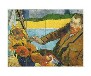 Artery8 Paul Gauguin Vincent Van Gogh Painting Sunflowers XL Giant Panel Poster (8 Sections)