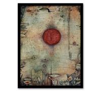 Artery8 Paul Klee Framed Wall Art Ad Marginem At The Edge Abstract Painting | Size: A3 Artery8 Multicolor A3
