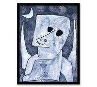 Artery8 Paul Klee Framed Wall Art Print Angel Applicant Abstract Painting - A3 Size