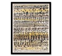 Artery8 Paul Klee Framed Wall Art Print Cooling in a Hot Zone Garden Abstract | Size: A4 Artery8 Multicolor A4