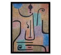 Artery8 Paul Klee Framed Wall Art Print Erzengel Archangel Abstract Painting | Size: A3 Artery8 Multicolor A3
