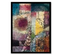 Artery8 Paul Klee Framed Wall Art Print Untitled Modern Abstract Painting | Size: A3 Artery8 Multicolor A3