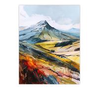 Pen Y Fan Hiking Brecon Beacons Welsh Peak Wall Art Print Artery8 Multi W24 inch x H32 inch