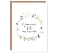 Artery8 Personalised Marriage Poem Words Fail Music Hans Christian Andersen Blank For Him Or Her Art Wedding Card