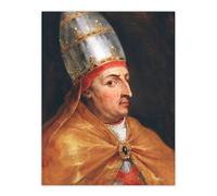Artery8 Peter Paul Rubens Portrait of Pope Nicholas V Wall Art Print | Size: W24" x H32" Artery8 Multicolor W24" x H32"