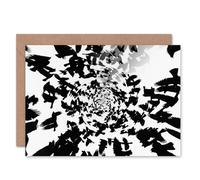 Artery8 Photo Little Planet World Gothic Murder Crows Art Card Artery8 Multicolor