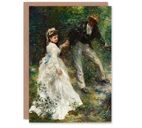 Artery8 Pierre Auguste Renoir Art Card The Promenade Couple
