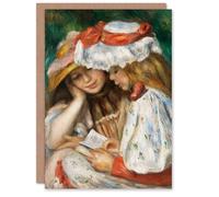 Artery8 Pierre Auguste Renoir Art Card Two Girls Reading
