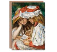 Artery8 Pierre Auguste Renoir Art Card Two Girls Reading