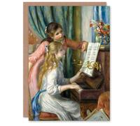 Artery8 Pierre Auguste Renoir Art Card Two Young Girls at the Piano