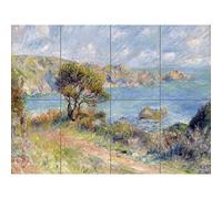 Artery8 Pierre Auguste Renoir View At Guernsey 1883 Painting XL Giant Panel Poster (8 Sections)